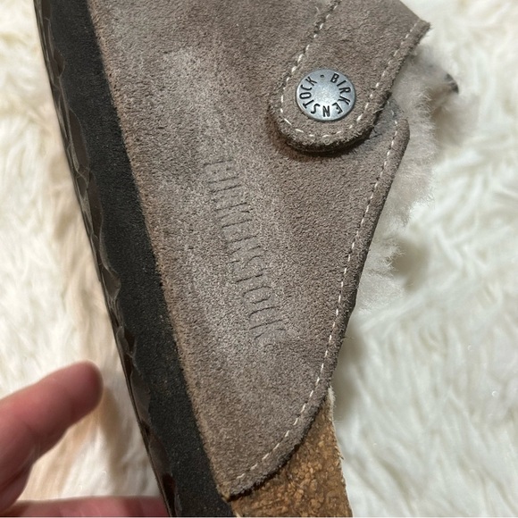 Birkenstock Boston Shearling Grey size 38 - Picture 11 of 12